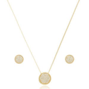 Conjunto Redondo com Zircônias